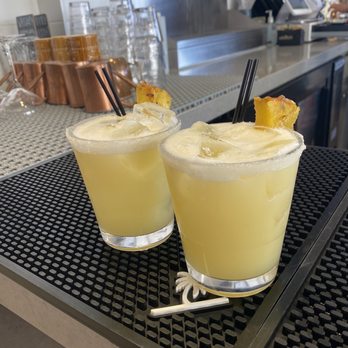 Center Hub - Pineapple coconut margarita - Cocktail Bars Near Me - Irvine, California