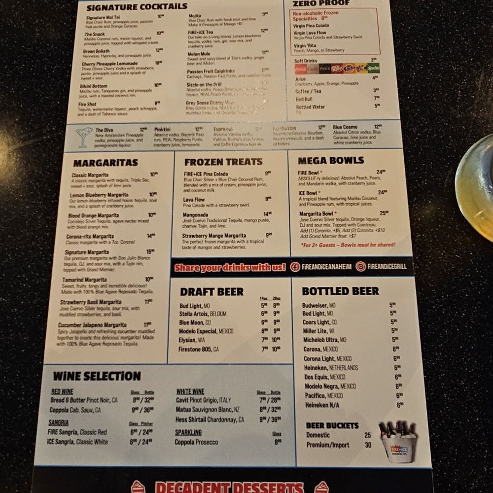 Fire + Ice - New American Near Me - Anaheim, California Fire + Ice - New American Near Me - Anaheim, California