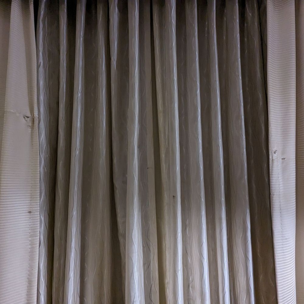 Ripped/moldy curtains Ripped/moldy curtains