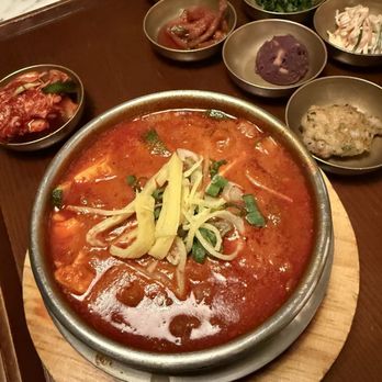 Kunjip Tofu - Mixed tofu soup, was the best one I've had - Korean Near Me - Mountain View, California