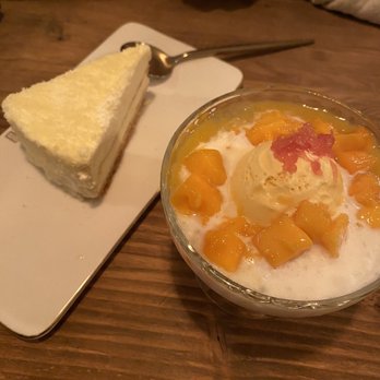 Mango Mango Dessert - Cheesecake. A3. Snow White Mango Juice with Sago and Pomelo with Ice Cream - Desserts Near Me - New York, New York Mango Mango Dessert - Cheesecake. A3. Snow White Mango Juice with Sago and Pomelo with Ice Cream - Desserts Near Me - New York, New York