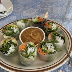 Kualao Lao Thai Cuisine - Vegetable summer roles