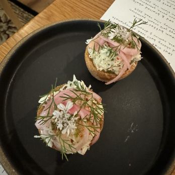 Heritage - Amuse bouche - Modern European Near Me - Long Beach, California