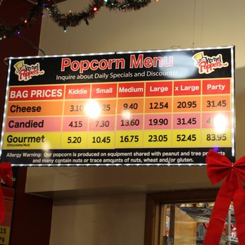 Kernel Poppers - pricing - Popcorn Shops Near Me - Saint Augustine, Florida