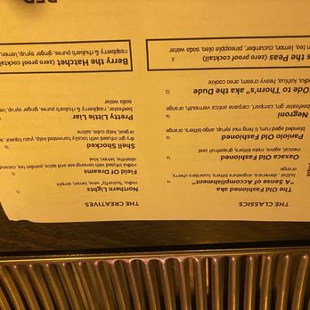 Flamingo Lounge - Signature cocktails menu - Lounges Near Me - Seward, Alaska