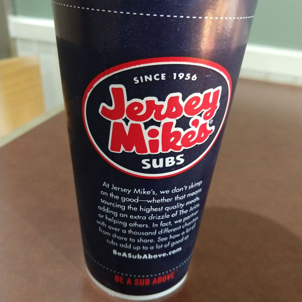 Jersey Mike's Subs - 22 oz fountain drink - Sandwiches Near Me - Long Beach, California Jersey Mike's Subs - 22 oz fountain drink - Sandwiches Near Me - Long Beach, California