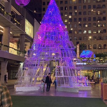 HATCH - Christmas time plaza decorations - Japanese Near Me - Los Angeles, California