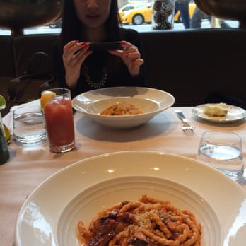 Marea - Yummy fusilli with octopus and bone marrow - Italian Near Me - New York, New York Marea - Yummy fusilli with octopus and bone marrow - Italian Near Me - New York, New York