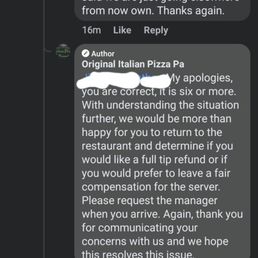 a text message from a customer a text message from a customer