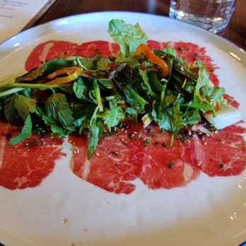 Restaurant Gish - Wagyu Carpaccio - New American Near Me - Santa Clara, California
