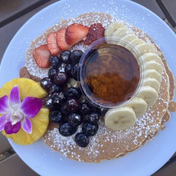 Barefoot Beach Cafe - Buttermilk Pancakes - Breakfast & Brunch Near Me - Honolulu, Hawaii