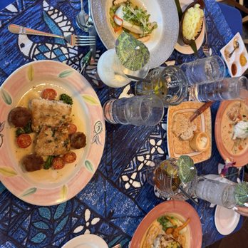 Mama's Fish House - Mama's Ahi and Mahi-Mahi Curry, toothfish, Ahi Peppercorn Seared, Luau Chimichurri, piña colada, Mai Tai, Waihe'e Tomato and Maui Onion - Seafood Near Me - Paia, Hawaii Mama's Fish House - Mama's Ahi and Mahi-Mahi Curry, toothfish, Ahi Peppercorn Seared, Luau Chimichurri, piña colada, Mai Tai, Waihe'e Tomato and Maui Onion - Seafood Near Me - Paia, Hawaii