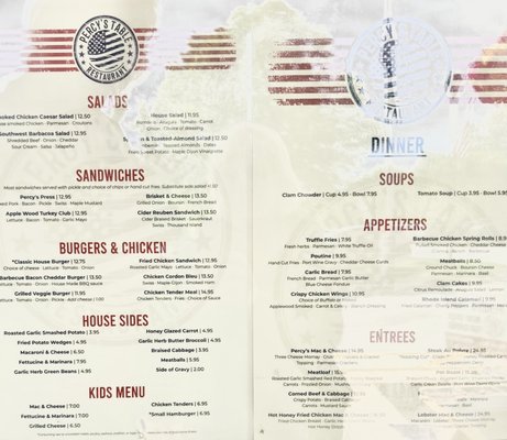 Menu photo 5 Percy's Table Standish, ME