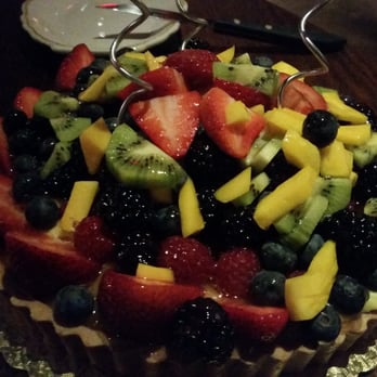 Superica Avalon - Fruit cake for the birthday boy! - Tex-Mex Near Me - Alpharetta, Georgia