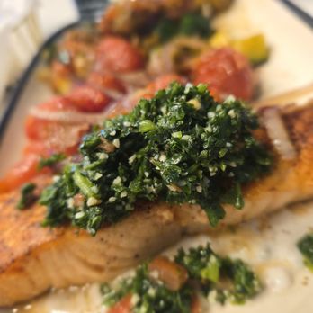 Meddys - Grilled citrus  salmon - Mediterranean Near Me - Oklahoma City, Oklahoma