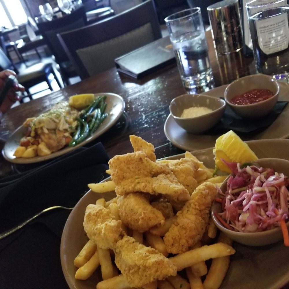Briquette - Catfish platter and redfish potchartrain - Seafood Near Me - New Orleans, Louisiana