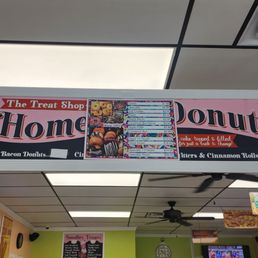 Donut menu Donut menu