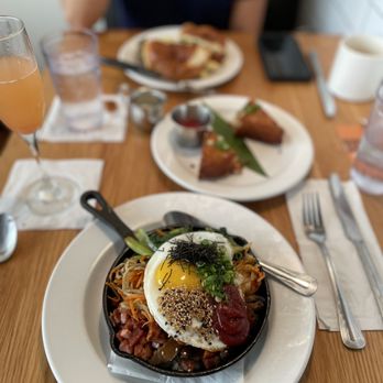 Koko Head Cafe - Breakfast Bimibap and side hash brown! Phenomenal! - Breakfast & Brunch Near Me - Honolulu, Hawaii