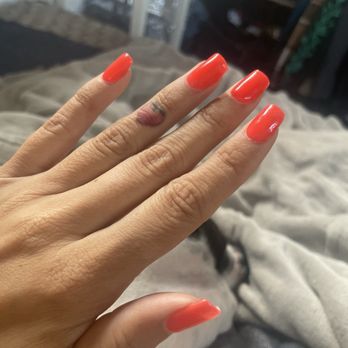 Angel Nails - Hot girl summer SNS naturals - Nail Salons Near Me - Marble Falls, Texas