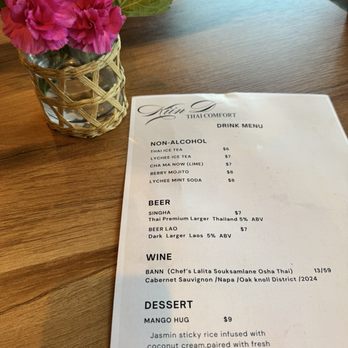 Kiin D Thai - Menu - Thai Near Me - Vacaville, California