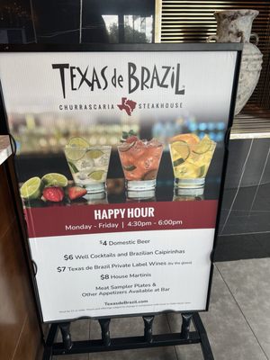 Menu photo 6 Texas de Brazil - Tampa Tampa, FL Menu photo 6 Texas de Brazil - Tampa Tampa, FL