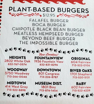 Menu photo 2 Barnaby’s Cafe Houston, TX