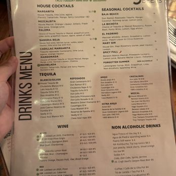5 Tacos and Beers - Drinks meny - Tacos Near Me - Albany, California 5 Tacos and Beers - Drinks meny - Tacos Near Me - Albany, California