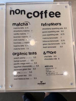 Menu photo 2 Enchanted Coffee Santa Ana, CA