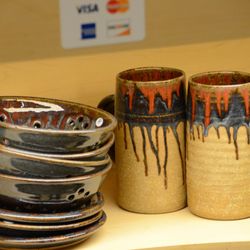 Beaver Creek Pottery - Mugs and Berry Bowls
