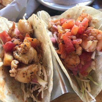 FISH - Lobster taco and shrimp taco, both grilled. DELICIOUS. - Seafood Near Me - Mazatlan, SIN FISH - Lobster taco and shrimp taco, both grilled. DELICIOUS. - Seafood Near Me - Mazatlan, SIN