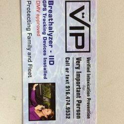 VIP Ignition Interlock - Our business card.