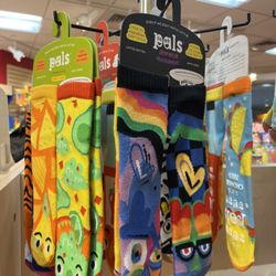 Mismatched socks!