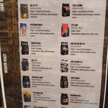 Black Rifle Coffee Company - Coffees - Coffee & Tea Near Me - Virginia Beach, Virginia