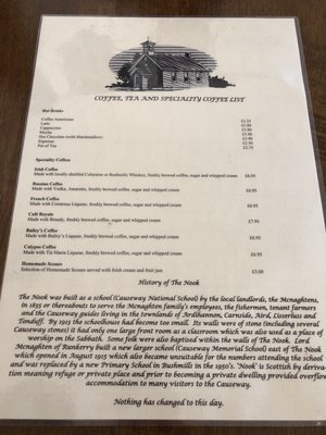 Menu photo 5 The Nook Bushmills, MYL