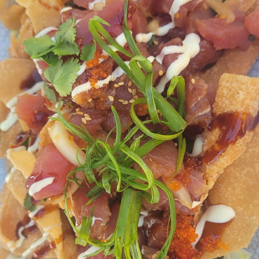 Longboards - Ahi/poke nachos - Bars Near Me - Kapolei, Hawaii Longboards - Ahi/poke nachos - Bars Near Me - Kapolei, Hawaii