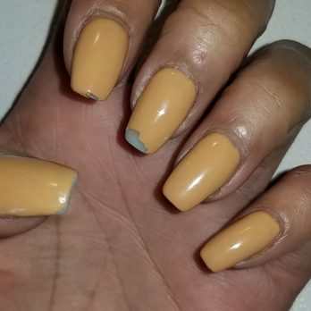 Victoria S Nails Bar - This is how my horrible gel manicure looked after two days!!!! - Nail Salons Near Me - Bronx, New York Victoria S Nails Bar - This is how my horrible gel manicure looked after two days!!!! - Nail Salons Near Me - Bronx, New York