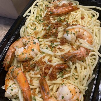 Craving Crab Haus - Garlic noodles with shrimp - Cajun/Creole Near Me - Riverside, California