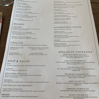 The Wharf - Seafood Near Me - Warren, Rhode Island