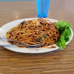 Spicy Spaghetti Chicken Spicy Spaghetti Chicken