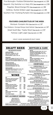 Menu photo 1 Brooklyn Burgers & Beer Brooklyn, NY