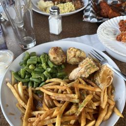 Turkey dinner. Turkey dinner.
