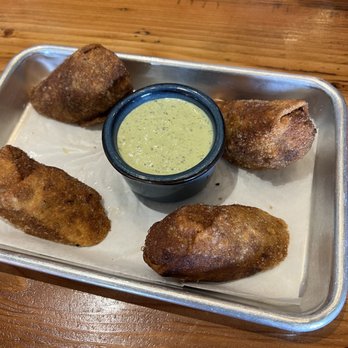 Texas Jack's Barbecue - Brisket egg rolls - Barbeque Near Me - Arlington, Virginia