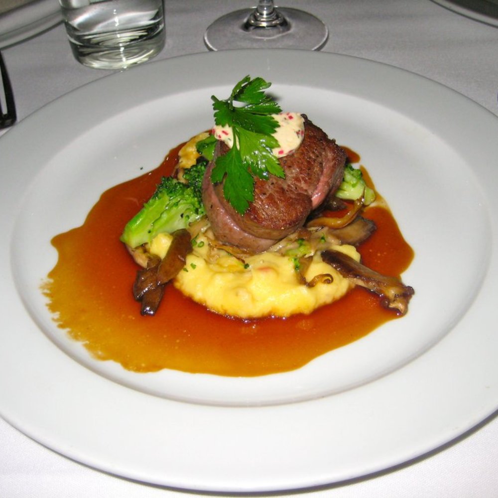 L'Etoile - Bison tenderloin and loaded mashed potatoes - New American Near Me - Madison, Wisconsin L'Etoile - Bison tenderloin and loaded mashed potatoes - New American Near Me - Madison, Wisconsin
