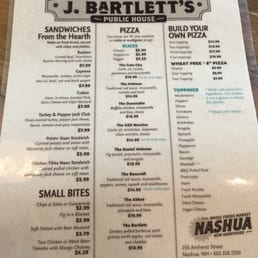 Small menu but great for a lunch and fantastic beer Small menu but great for a lunch and fantastic beer