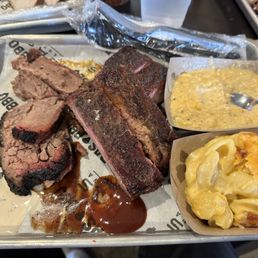 Brisket and ribs