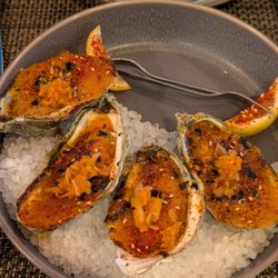 Bexley Fish & Raw Bar - Kimchi butter roasted oysters