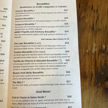 Ansots Basque Chorizos & Catering - Menu - Basque Near Me - Boise, Idaho Ansots Basque Chorizos & Catering - Menu - Basque Near Me - Boise, Idaho