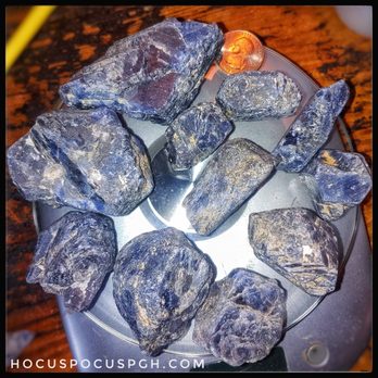 Hocus Pocus - Raw Blue Sapphire available in store. - Spiritual Shop Near Me - Pittsburgh, Pennsylvania Hocus Pocus - Raw Blue Sapphire available in store. - Spiritual Shop Near Me - Pittsburgh, Pennsylvania