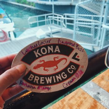Kona Brewing - Beers chosen by my bf for the flight of beer he ordered - Pubs Near Me - Honolulu, Hawaii