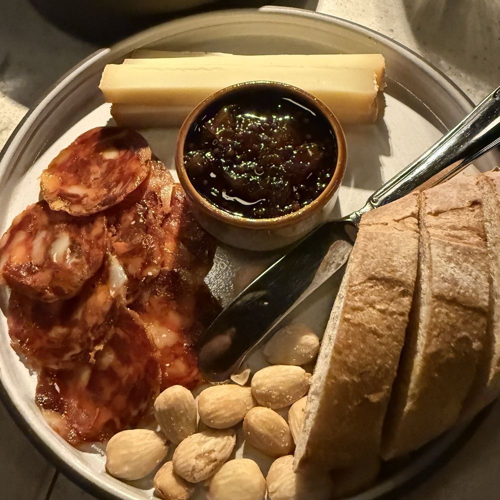 La Reprise - Chorizo, marcona almonds, and cheese - Wine Bars Near Me - Burlington, Vermont La Reprise - Chorizo, marcona almonds, and cheese - Wine Bars Near Me - Burlington, Vermont
